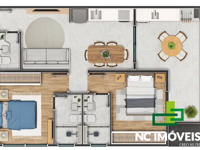 #AP044 - Apartamento para Venda em Caraguatatuba - SP - 2