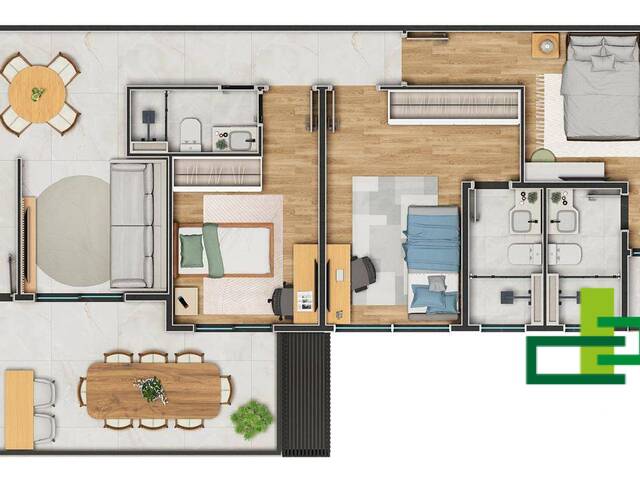 #AP046 - Apartamento para Venda em Caraguatatuba - SP - 3